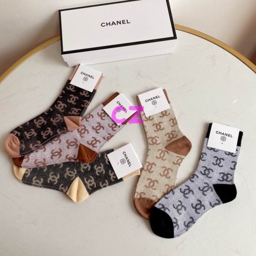 C.h.a.n.e.l. Socks 0546