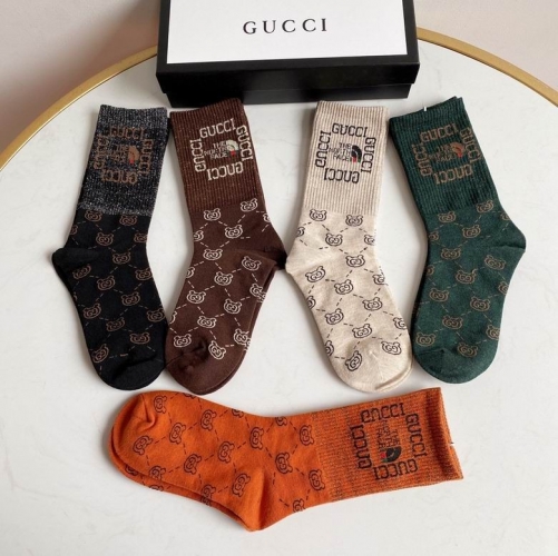 G.u.c.c.i. Grew Socks/Knee Socks 0728