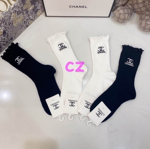 C.h.a.n.e.l. Socks 0517