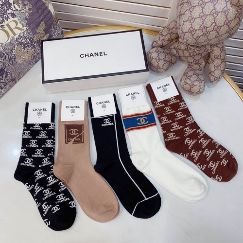 C.h.a.n.e.l. Socks 0143