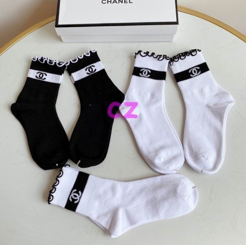 C.h.a.n.e.l. Socks 0598