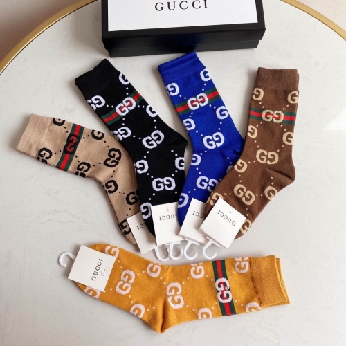 G.u.c.c.i. Grew Socks/Knee Socks 0884