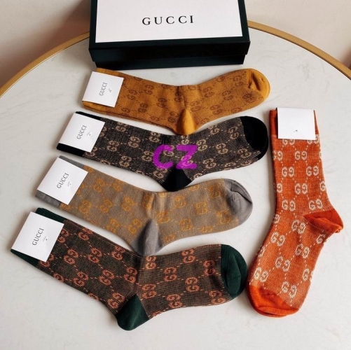 G.u.c.c.i. Grew Socks/Knee Socks 0464