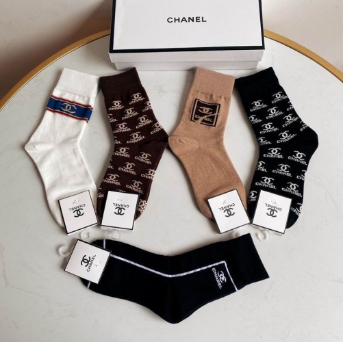 C.h.a.n.e.l. Socks 0762