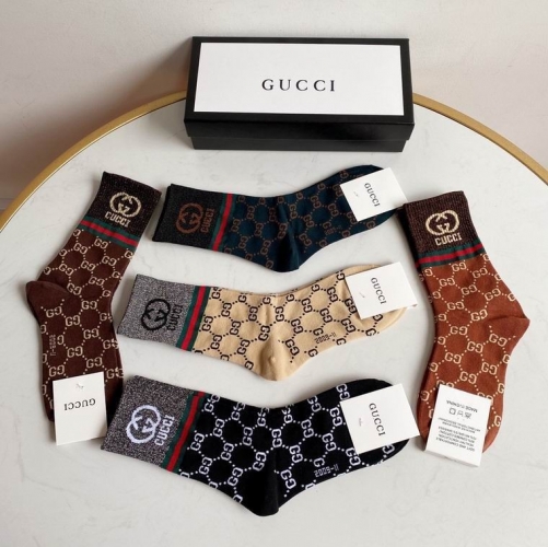 G.u.c.c.i. Grew Socks/Knee Socks 0417