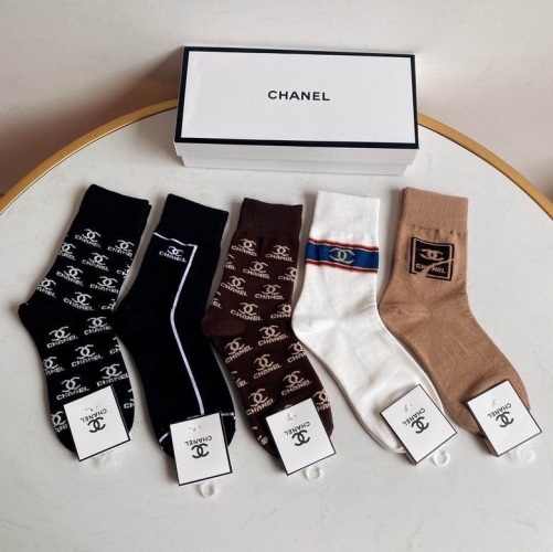 C.h.a.n.e.l. Socks 0857