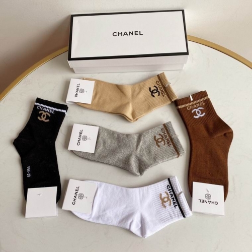 C.h.a.n.e.l. Socks 0753