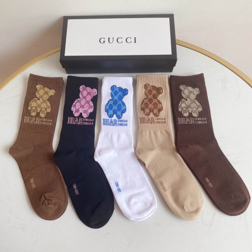 G.u.c.c.i. Grew Socks/Knee Socks 0908