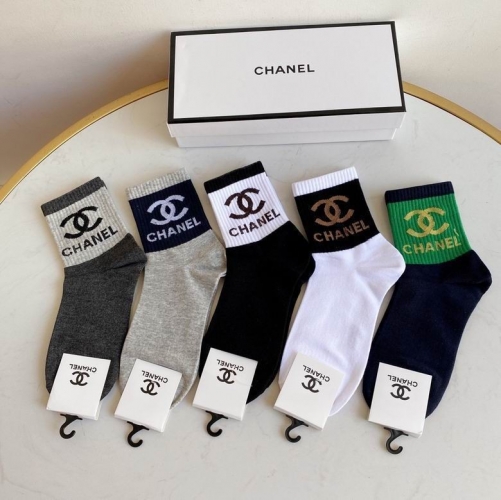 C.h.a.n.e.l. Socks 0579