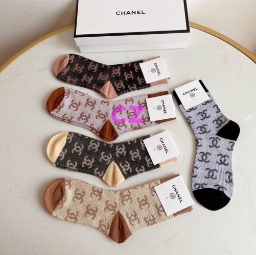 C.h.a.n.e.l. Socks 0542