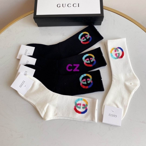 G.u.c.c.i. Grew Socks/Knee Socks 0794