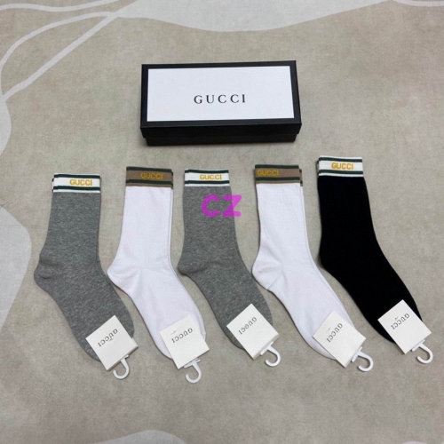 G.u.c.c.i. Grew Socks/Knee Socks 0801