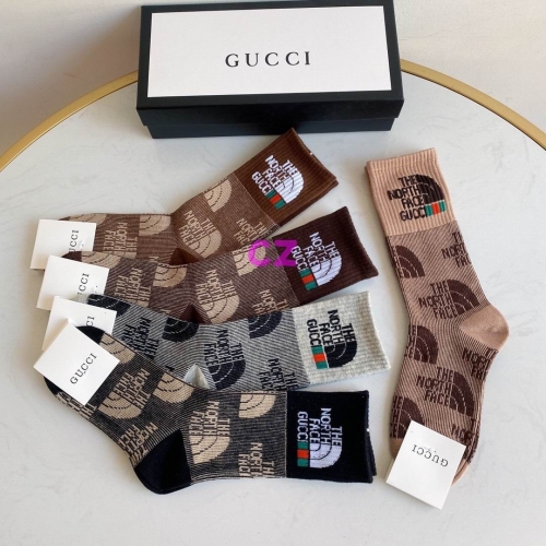 G.u.c.c.i. Grew Socks/Knee Socks 0868