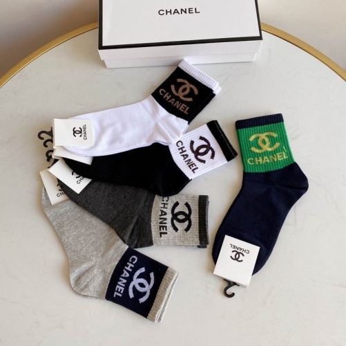 C.h.a.n.e.l. Socks 0583