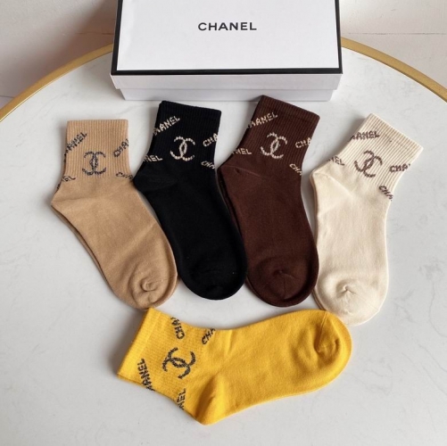 C.h.a.n.e.l. Socks 0829