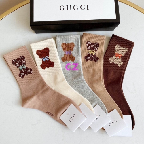 G.u.c.c.i. Grew Socks/Knee Socks 0781