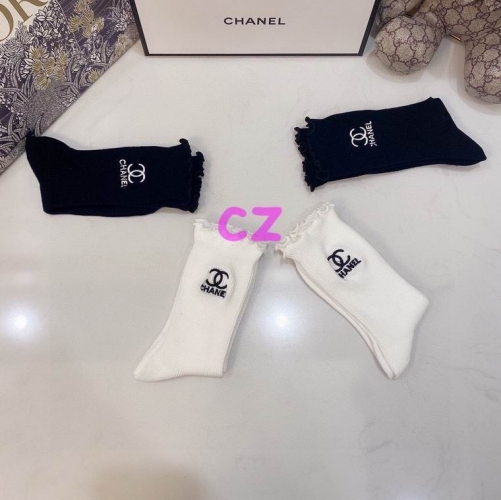 C.h.a.n.e.l. Socks 0516