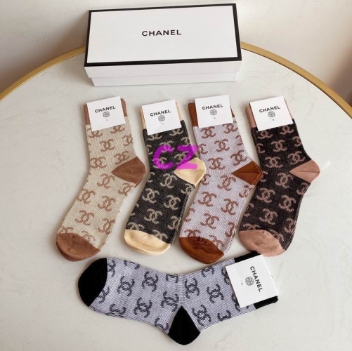 C.h.a.n.e.l. Socks 0540