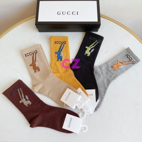 G.u.c.c.i. Grew Socks/Knee Socks 0569