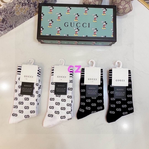 G.u.c.c.i. Grew Socks/Knee Socks 0866