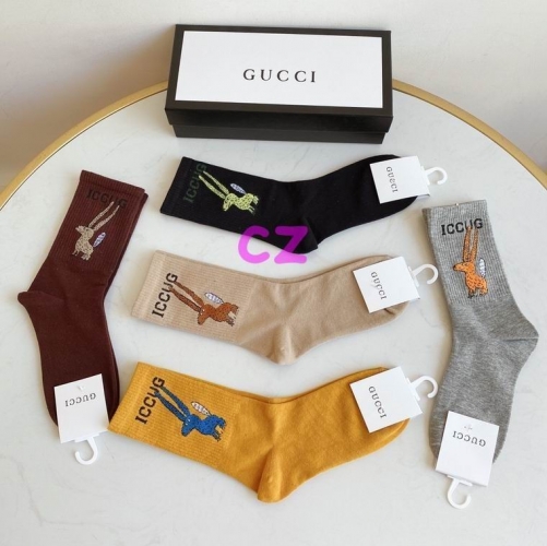 G.u.c.c.i. Grew Socks/Knee Socks 0566