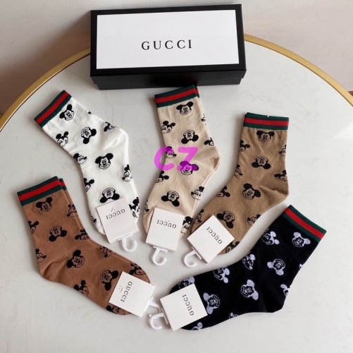 G.u.c.c.i. Grew Socks/Knee Socks 1033