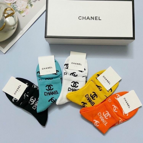 C.h.a.n.e.l. Socks 0044