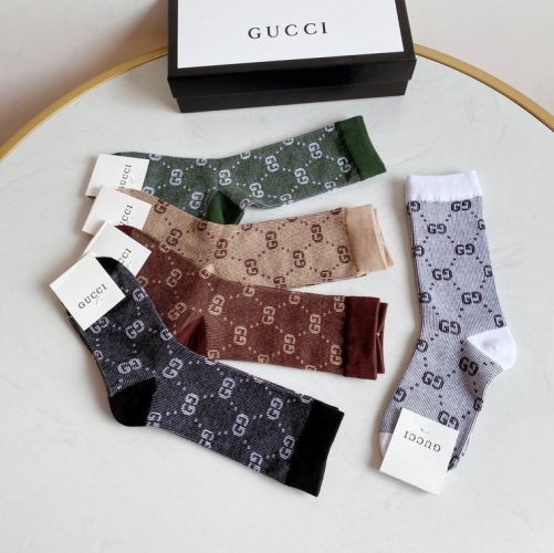 G.u.c.c.i. Grew Socks/Knee Socks 0383