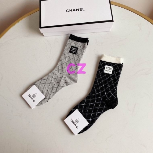 C.h.a.n.e.l. Socks 0488