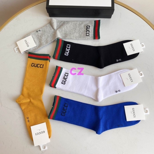 G.u.c.c.i. Grew Socks/Knee Socks 0763