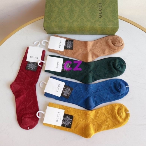 G.u.c.c.i. Grew Socks/Knee Socks 1022