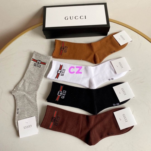 G.u.c.c.i. Grew Socks/Knee Socks 0828