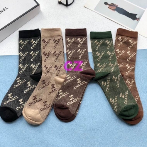 C.h.a.n.e.l. Socks 0504