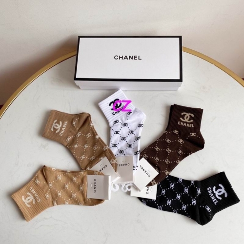 C.h.a.n.e.l. Socks 0571