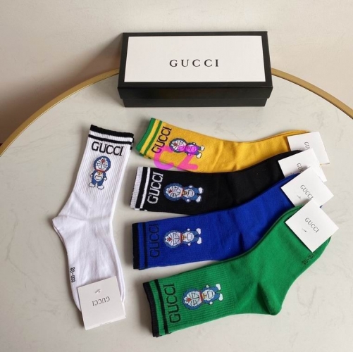 G.u.c.c.i. Grew Socks/Knee Socks 0443