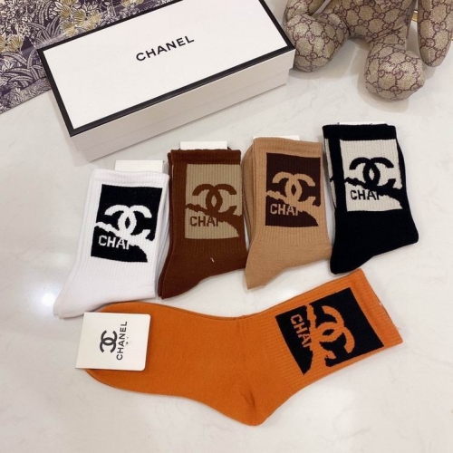 C.h.a.n.e.l. Socks 0066