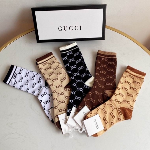 G.u.c.c.i. Grew Socks/Knee Socks 0366