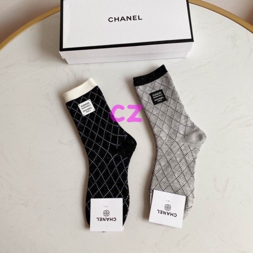 C.h.a.n.e.l. Socks 0489