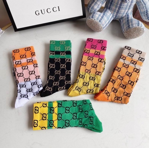 G.u.c.c.i. Grew Socks/Knee Socks 1161