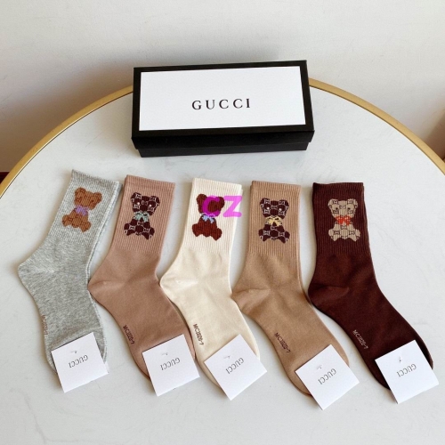 G.u.c.c.i. Grew Socks/Knee Socks 0782