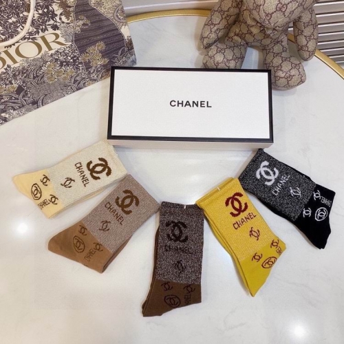 C.h.a.n.e.l. Socks 0174