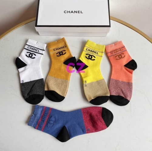 C.h.a.n.e.l. Socks 0588