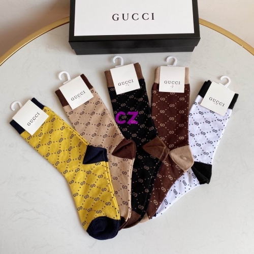 G.u.c.c.i. Grew Socks/Knee Socks 0512