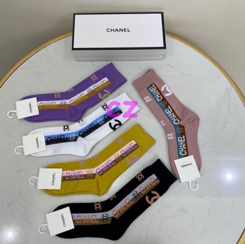 C.h.a.n.e.l. Socks 0499