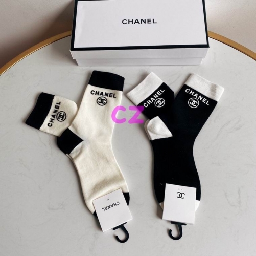 C.h.a.n.e.l. Socks 0645