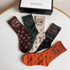 G.u.c.c.i. Grew Socks/Knee Socks 1067