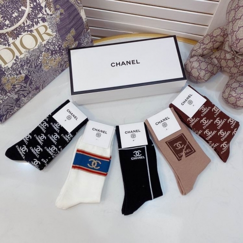 C.h.a.n.e.l. Socks 0141