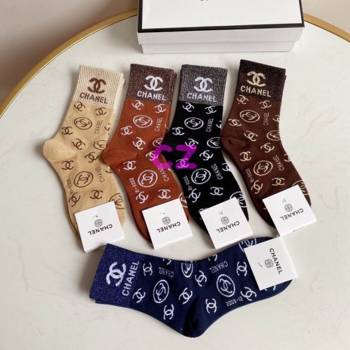 C.h.a.n.e.l. Socks 0554