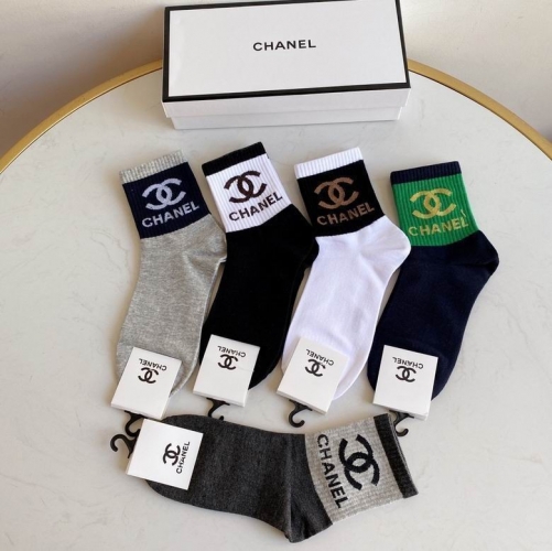 C.h.a.n.e.l. Socks 0586