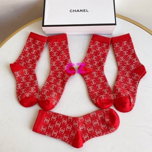 C.h.a.n.e.l. Socks 0686